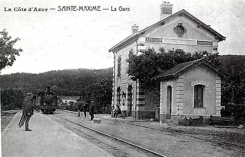 La gare de Sainte Maxime