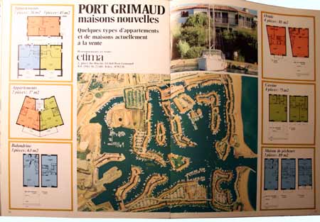 publicit pour Port Grimaud sud